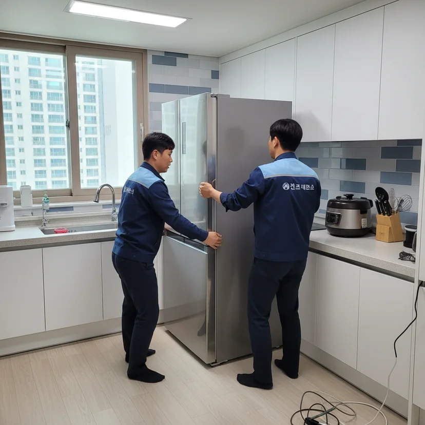 천안대형냉장고 - 설치 공간 확보