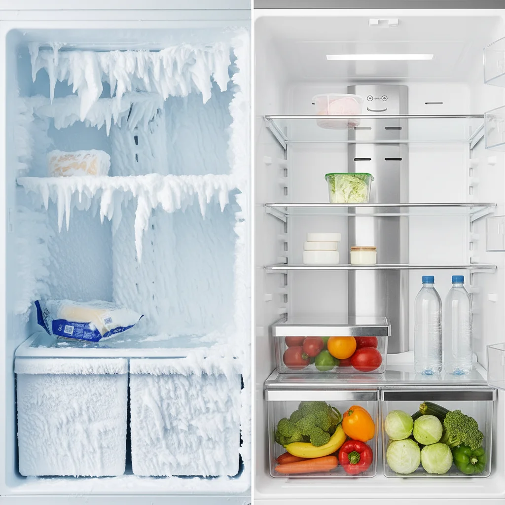 천안업소용테이블냉장고 - 직냉식 vs 간냉식 차이