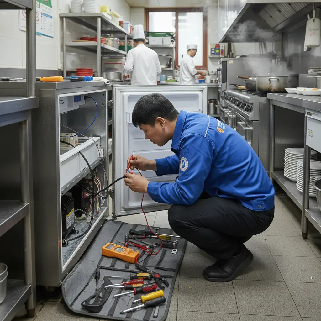 천안음료쇼케이스 - 신속한 AS 현장