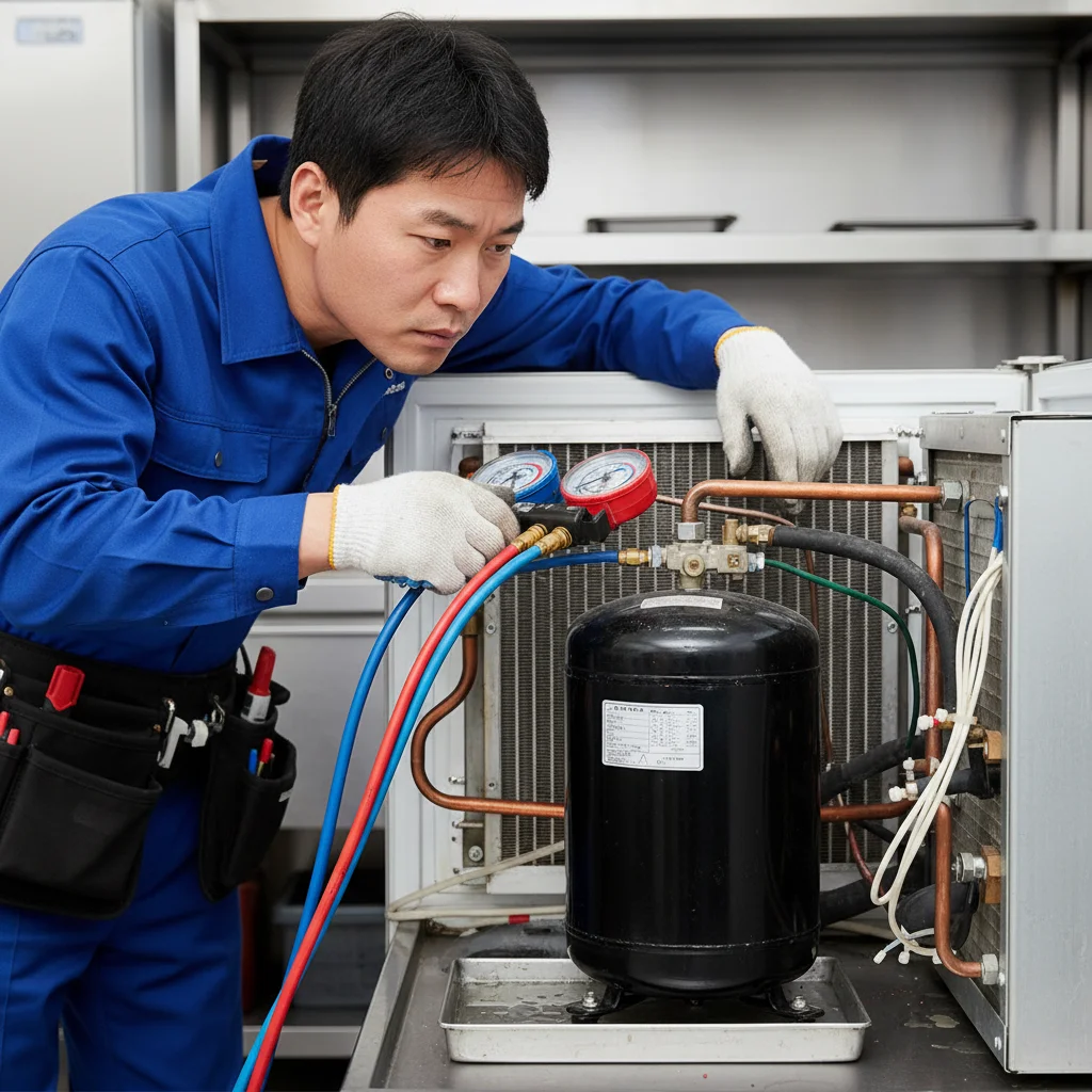 천안오픈냉장고 - 콤프레셔 점검은 필수