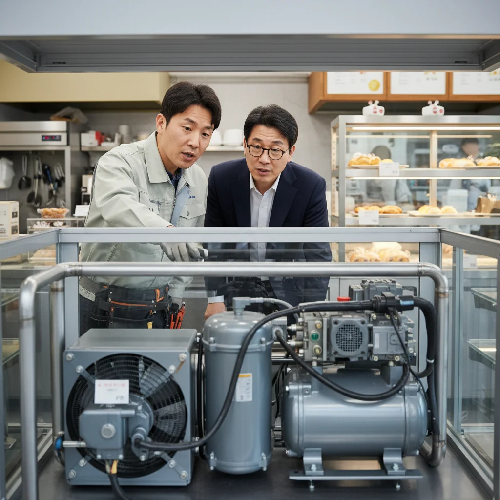 천안쇼케이스1500 - 컴프레서 소음 체크