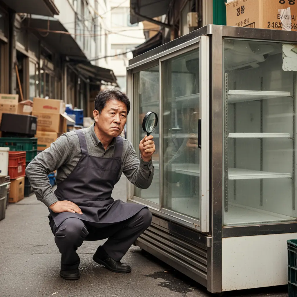 천안골드쇼케이스 - 중고 구매 시 연식 확인