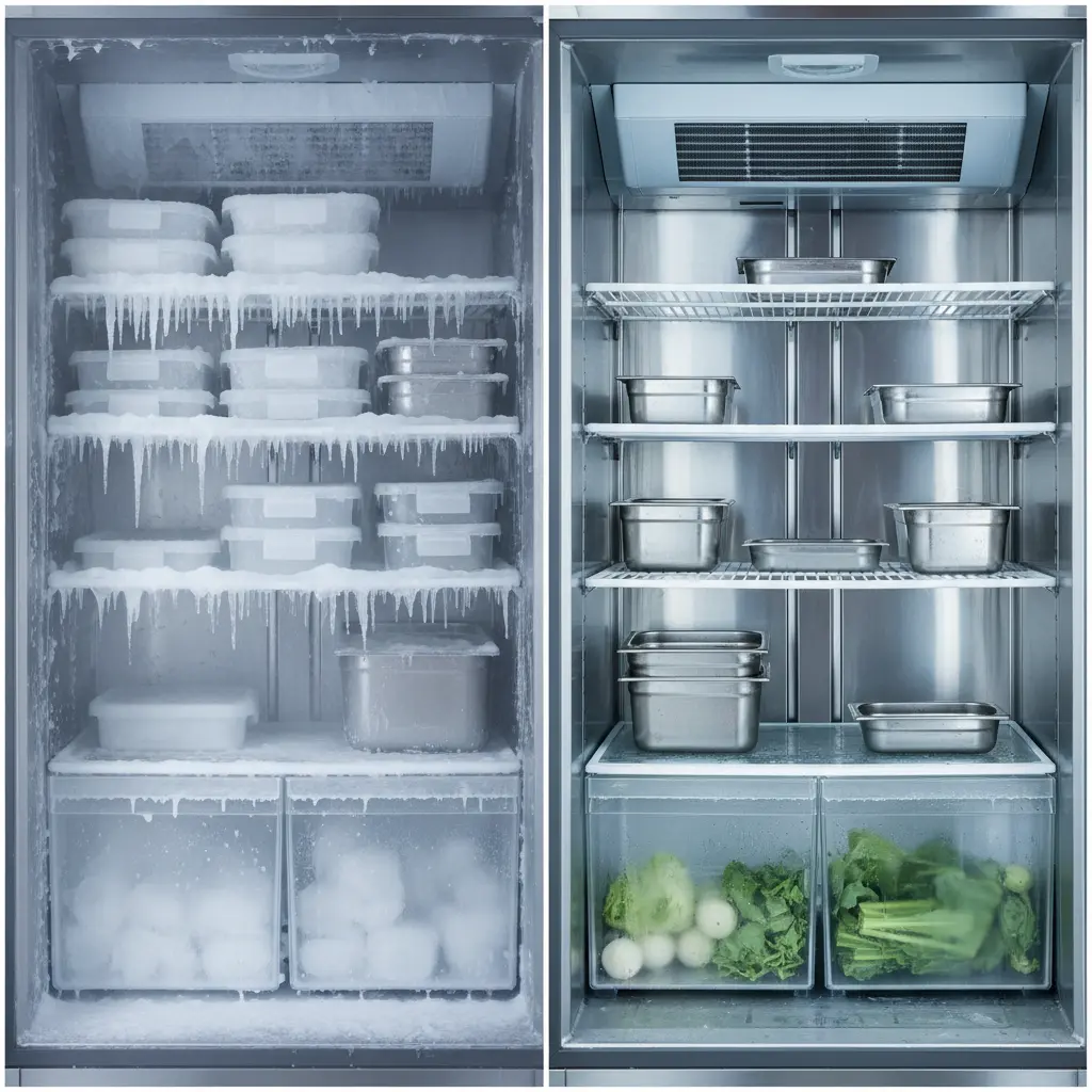 천안음식냉장고 - 성에 관리, 자신 있나요?