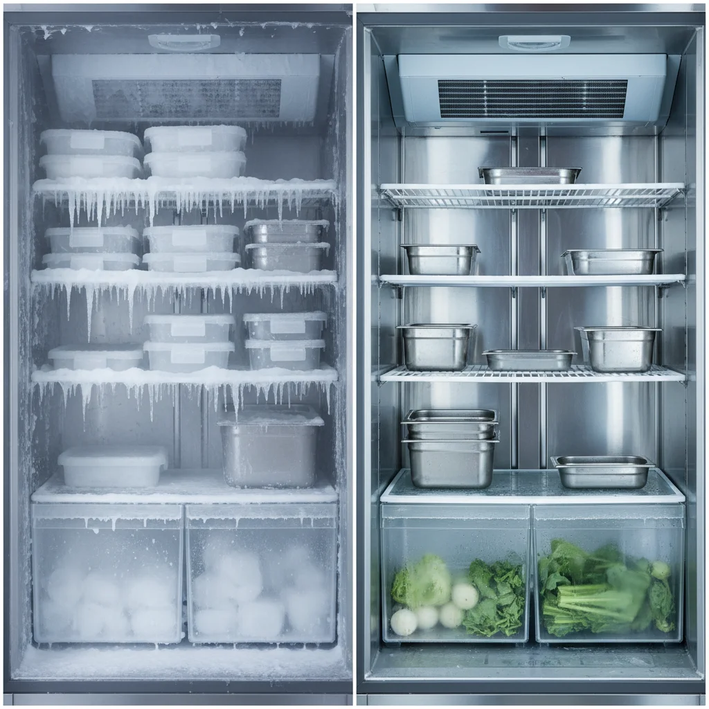 천안음식냉장고 - 성에 관리, 자신 있나요?