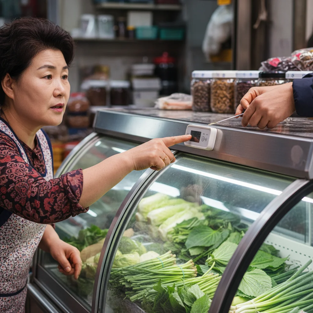 천안채소쇼케이스 - 온도 조절이 생명입니다