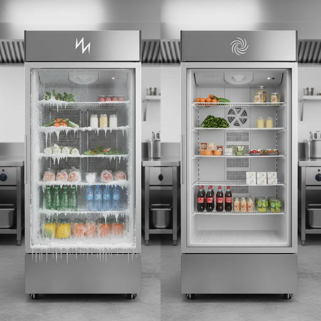 천안카운터냉장고 - 직냉식과 간냉식의 차이