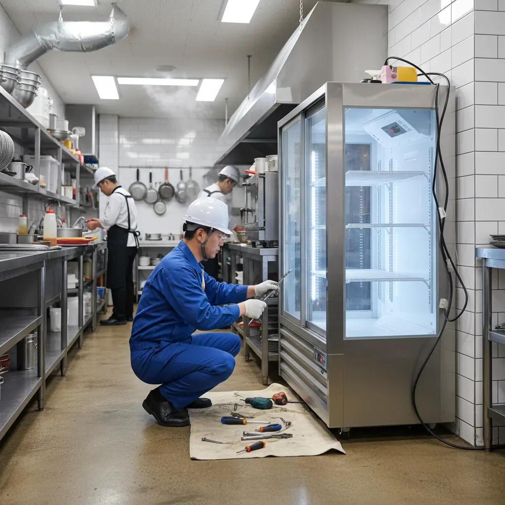 천안업소용반찬쇼케이스 - 설치와 AS가 핵심