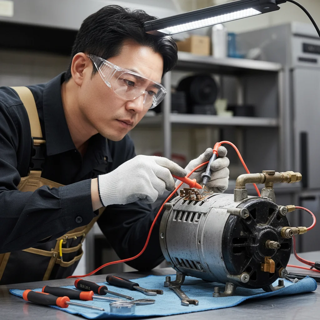 천안채소냉장고 - 핵심 부품 확인