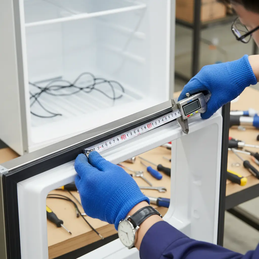 천안냉장고문달기 - 1mm 오차도 허용 안 함