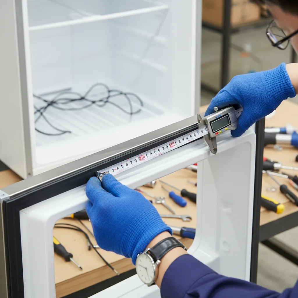 천안냉장고문달기 - 1mm 오차도 허용 안 함