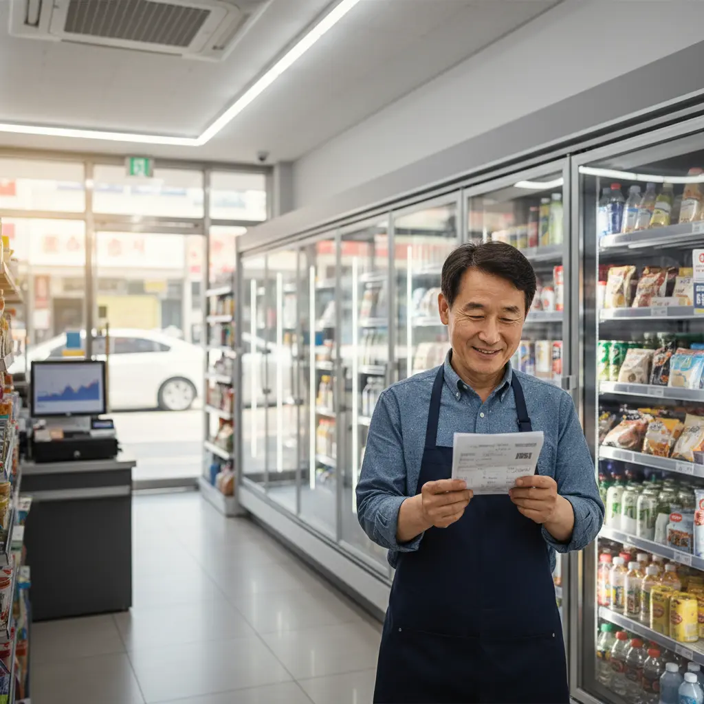 천안냉장고문달기 - 전기세 고지서의 반전