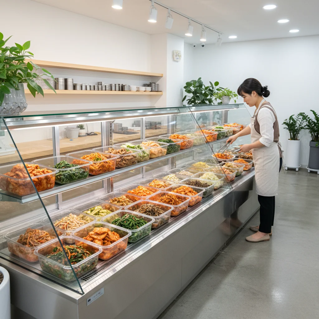 천안반찬가게쇼케이스 - 매장 분위기 살리는 쇼케이스