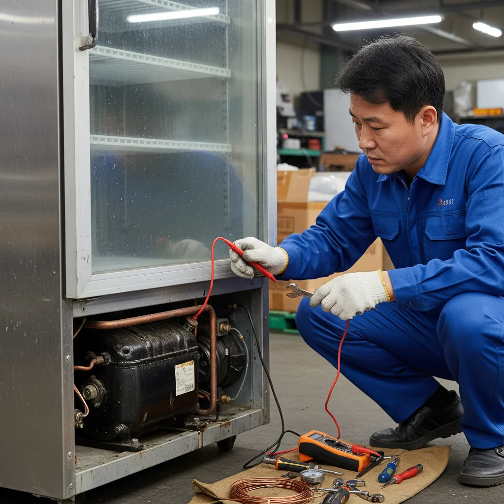 천안마트쇼케이스냉장고 - 중고 쇼케이스 콤프레셔 점검