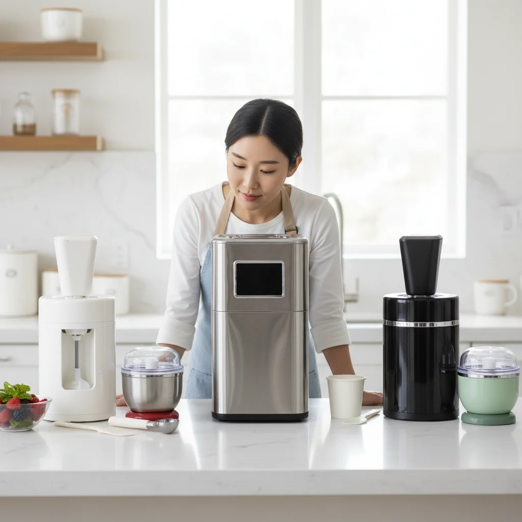 냉각 방식별 아이스크림메이커 비교