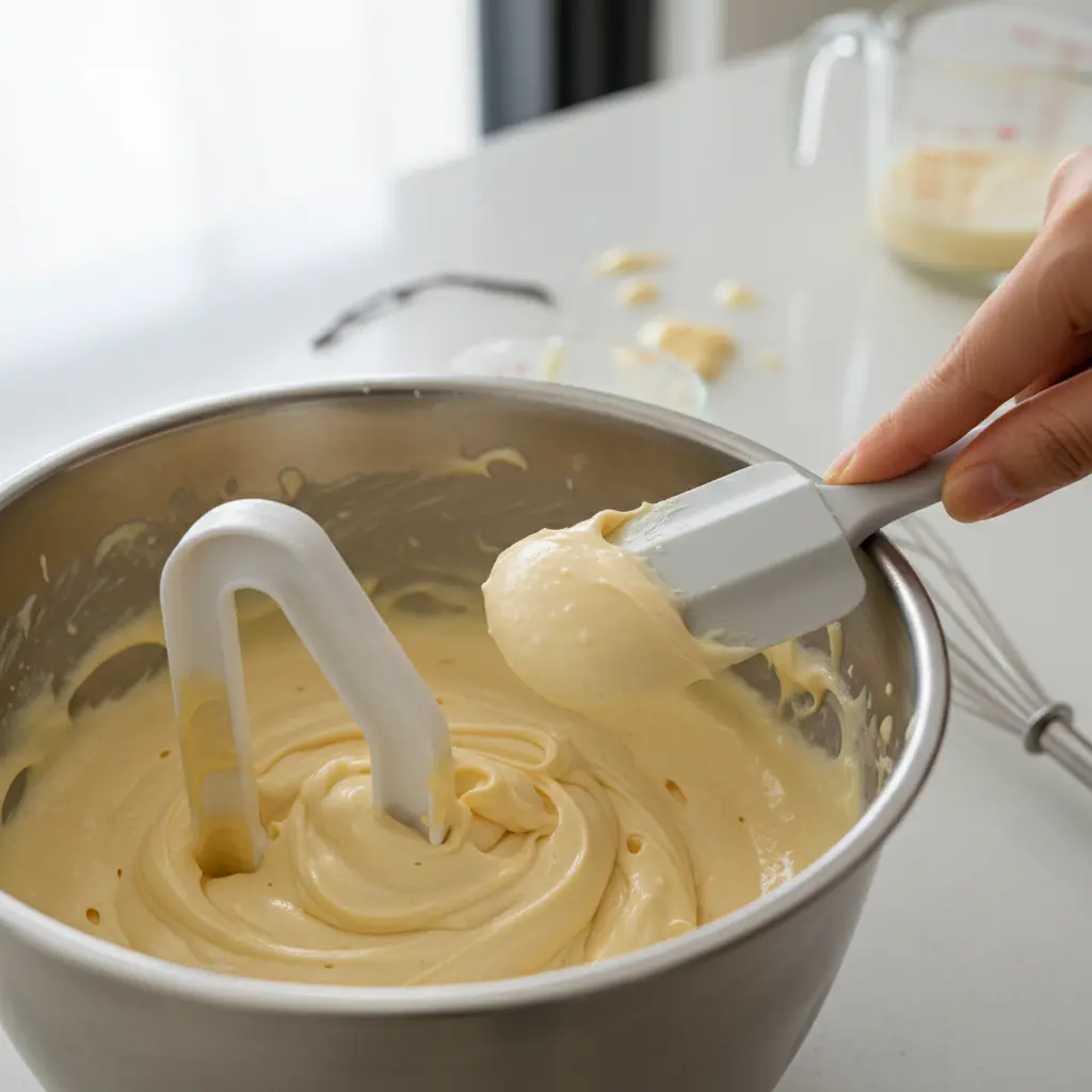 아이스크림메이커 - 아이스크림 오버런 과정