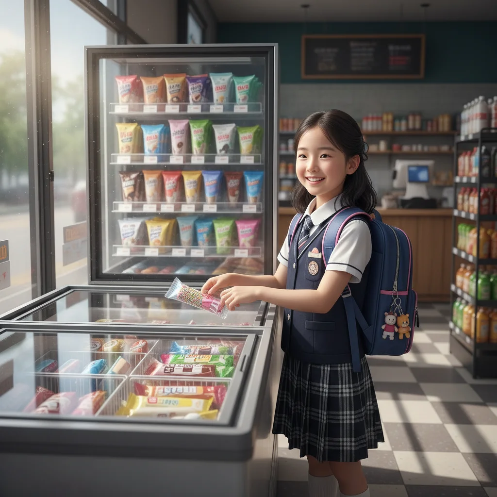 아이스크림창업 - 주 고객층은 학생