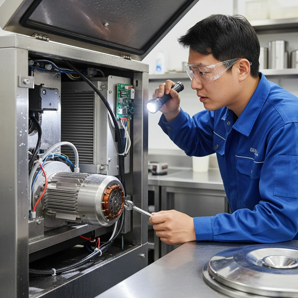 젤라또기계 - A/S 및 부품 점검