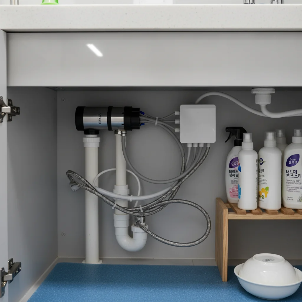 KM-50A - 깔끔하게 설치된 구동기