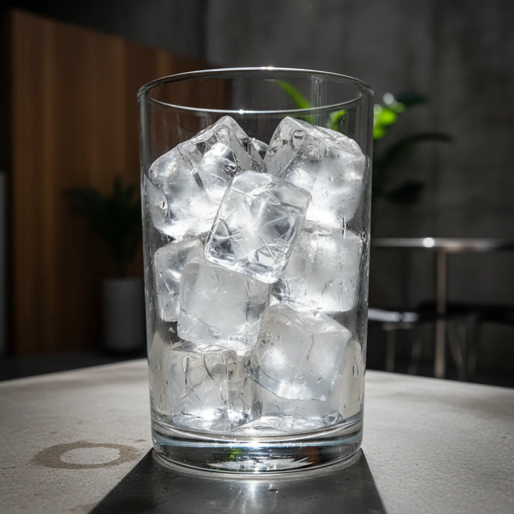 일본제빙기 - 투명한 얼음의 차이