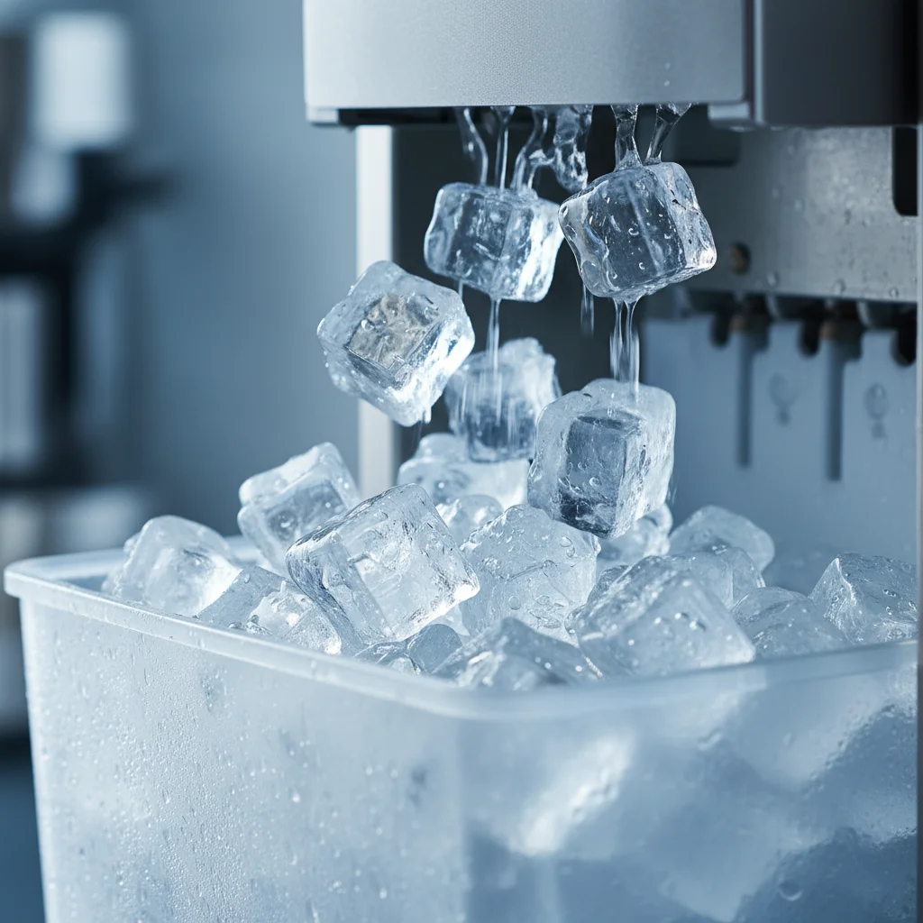 롯데제빙기 - 제빙기 얼음 품질 차이