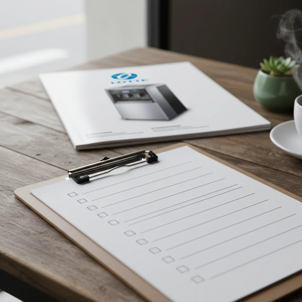 롯데제빙기 - 제빙기 구매 체크리스트