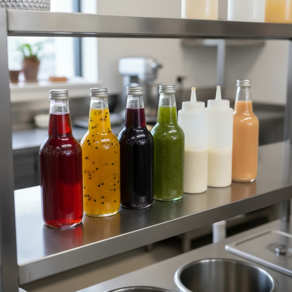 눈꽃빙수재료 - 업소용 대용량 시럽 종류