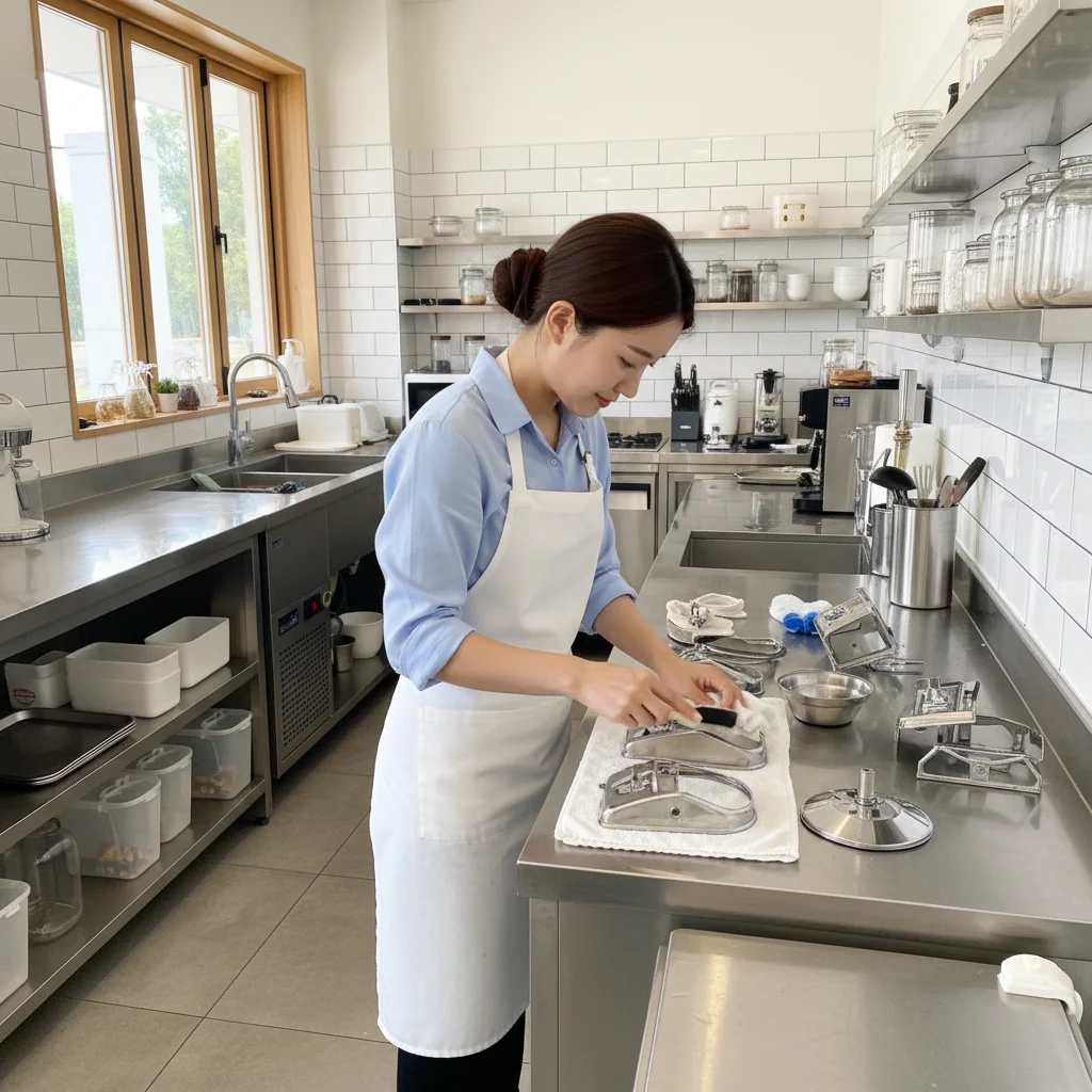 스노웨이눈꽃빙수기 - 고장 없는 세척 관리법