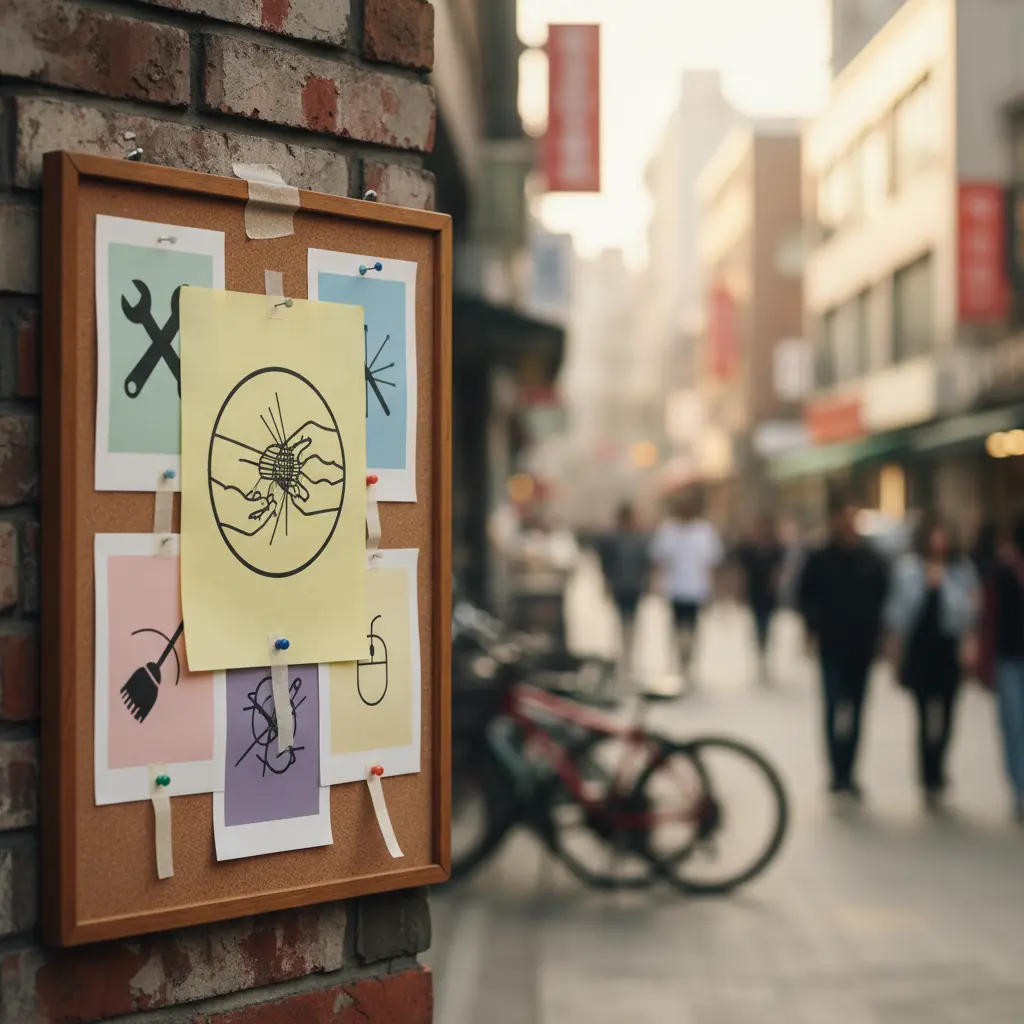 손부업 - 동네 전단지 확인 필수