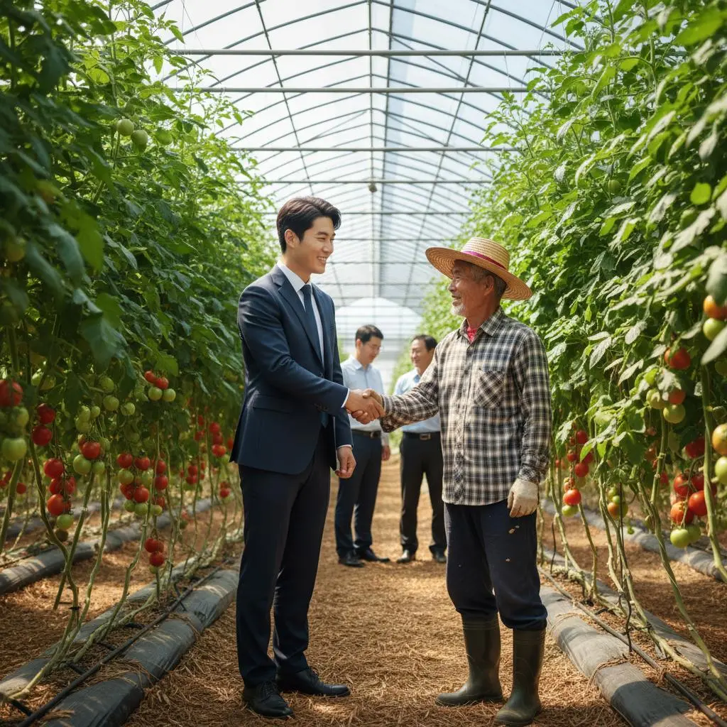 농산물위탁판매 - 산지 농가 직접 계약