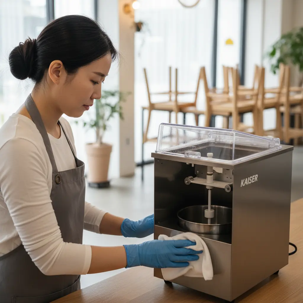 카이저제빙기IMK-55W - 제빙기 내부 청소