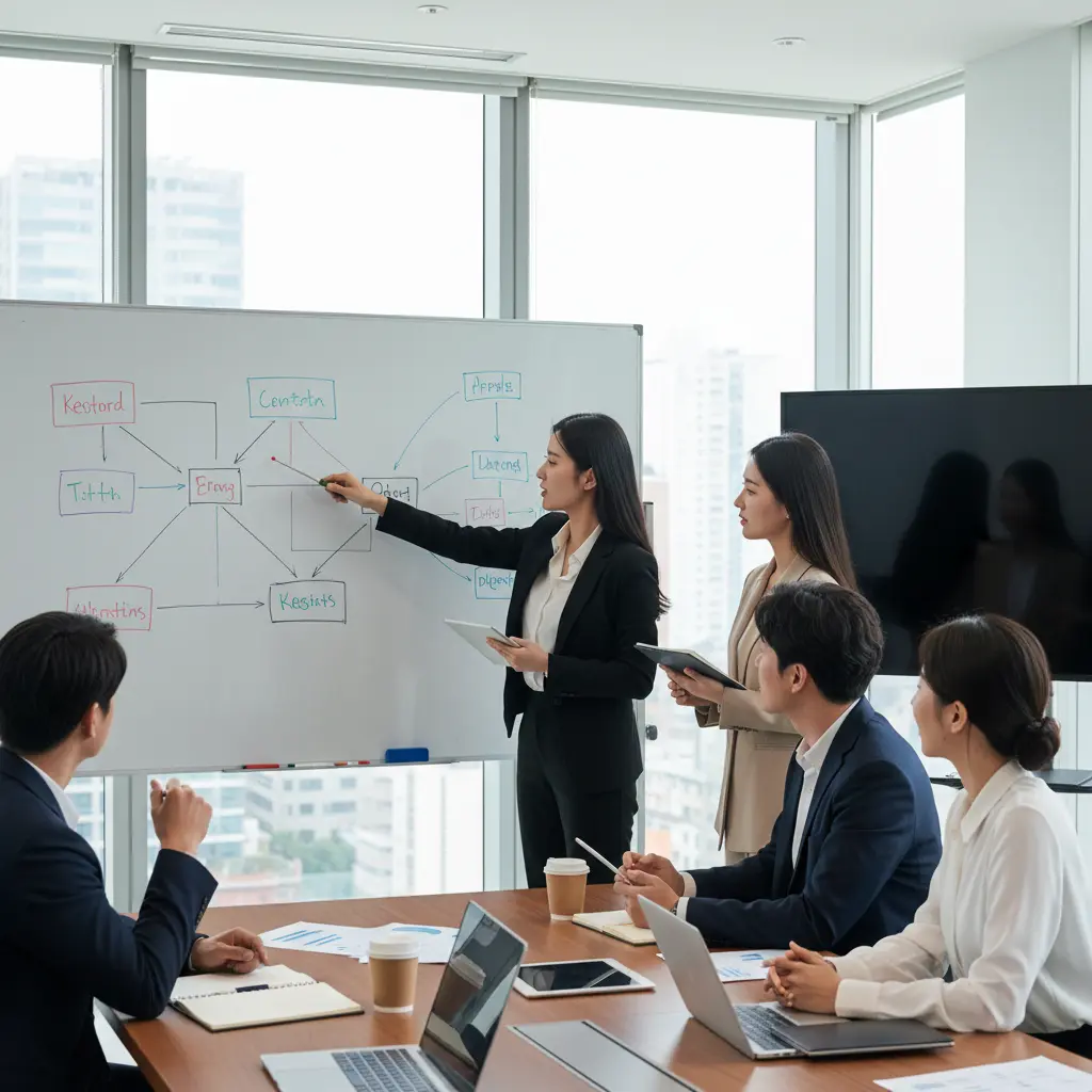 여성카페 - 키워드 전략 회의