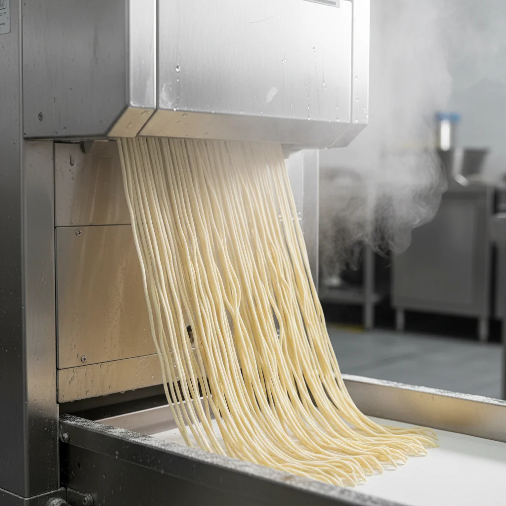 자동제면기 - 쫄깃한 생면의 비결