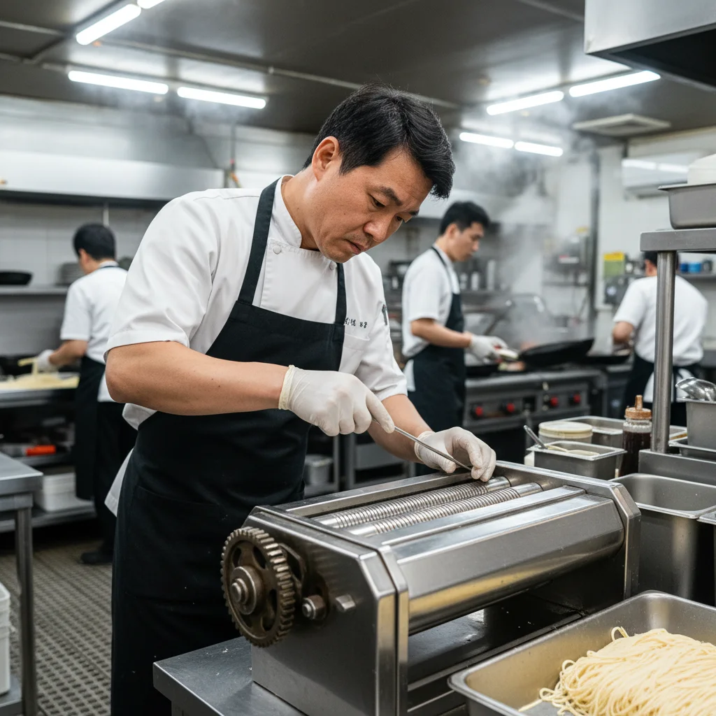 자동제면기 - 롤러 재질 확인 필수