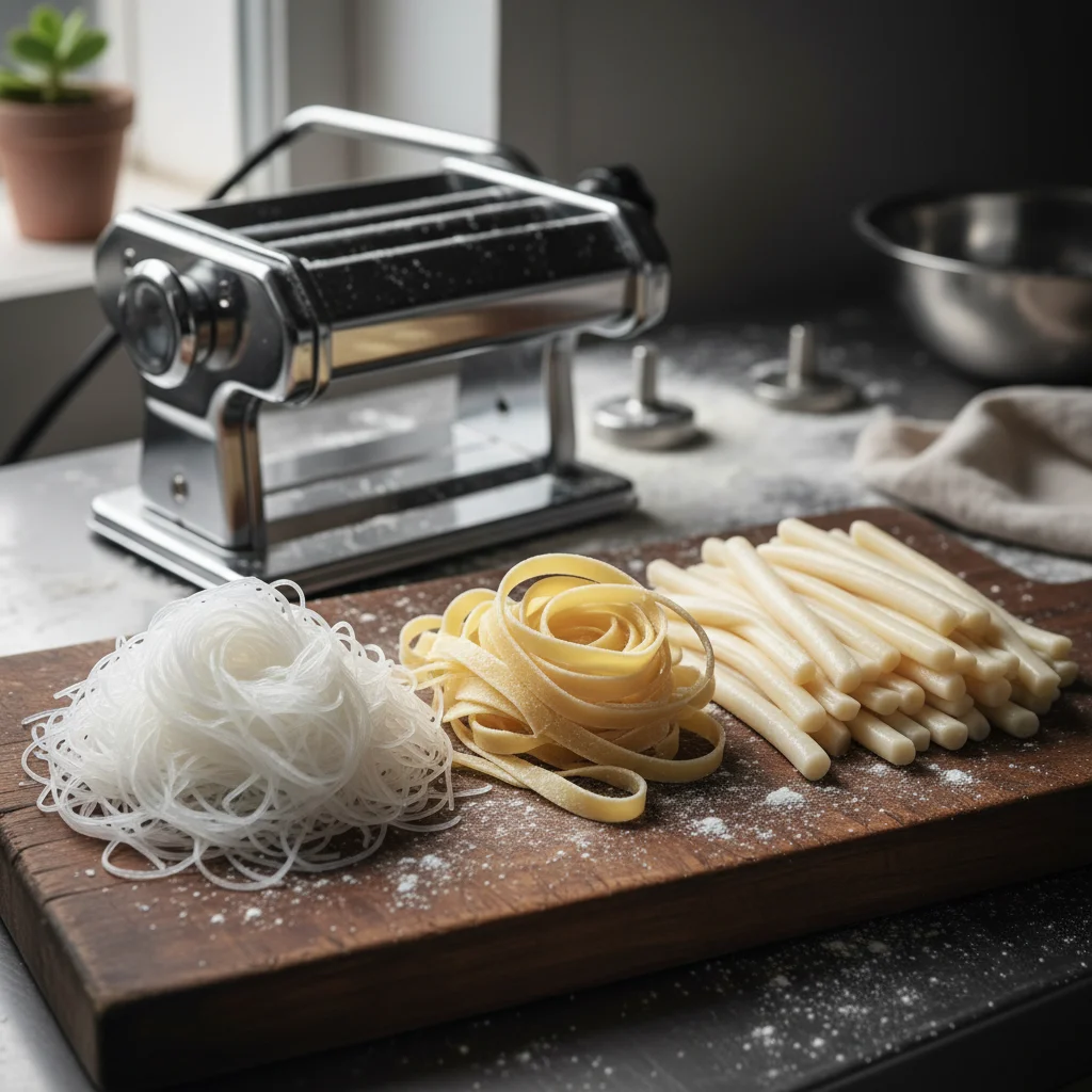 자동제면기 - 다양한 면 굵기