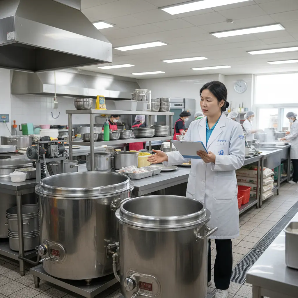 회전솥 - 용량별 크기 비교