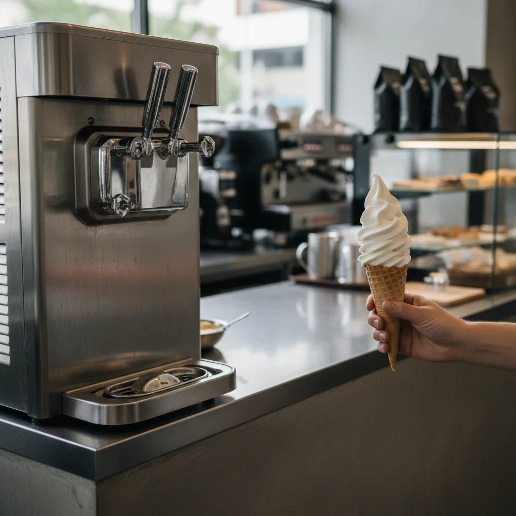 업소용아이스크림머신 - 2026년형 소프트아이스크림 머신 실사