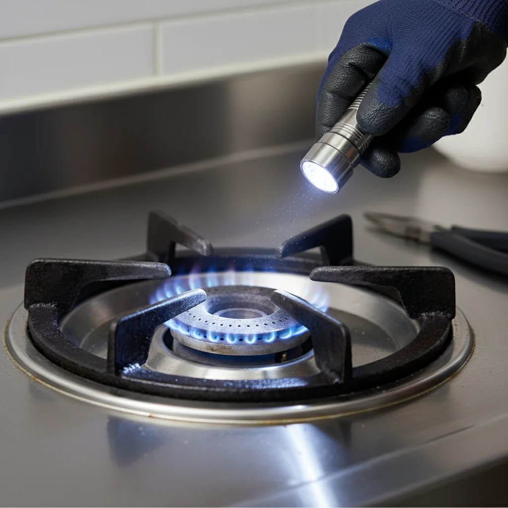 가스레인지중고 - 화구 상태 점검