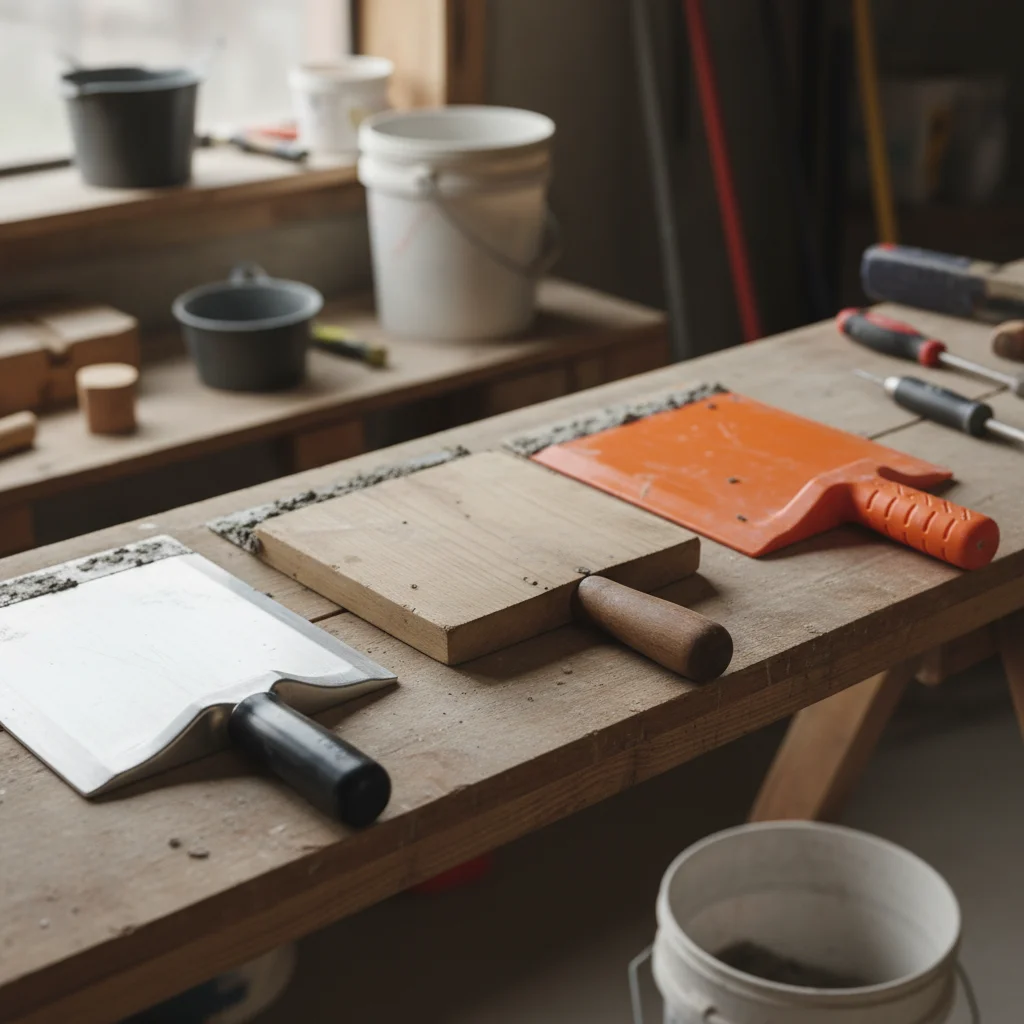 재질별 간데기 비교