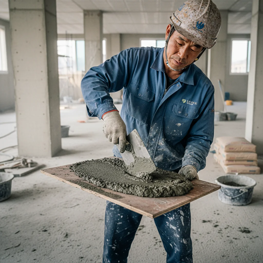 간데기 - 모르타르 관리 노하우