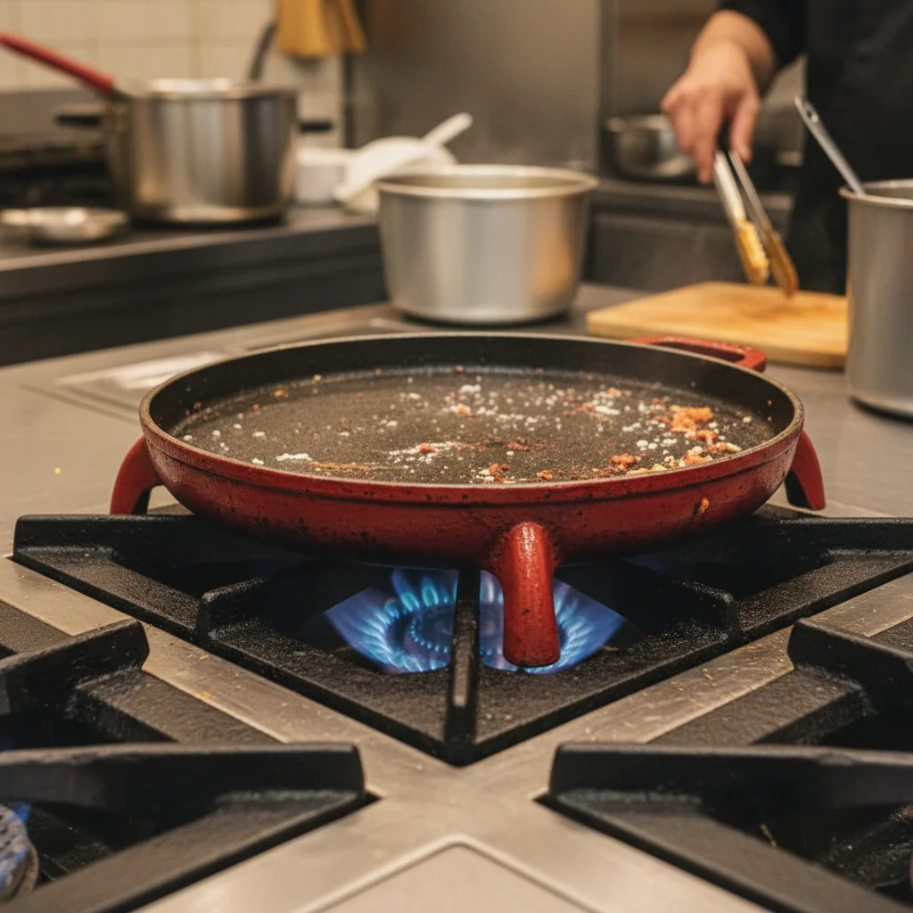 떡볶이판 - 화구와 판의 결합