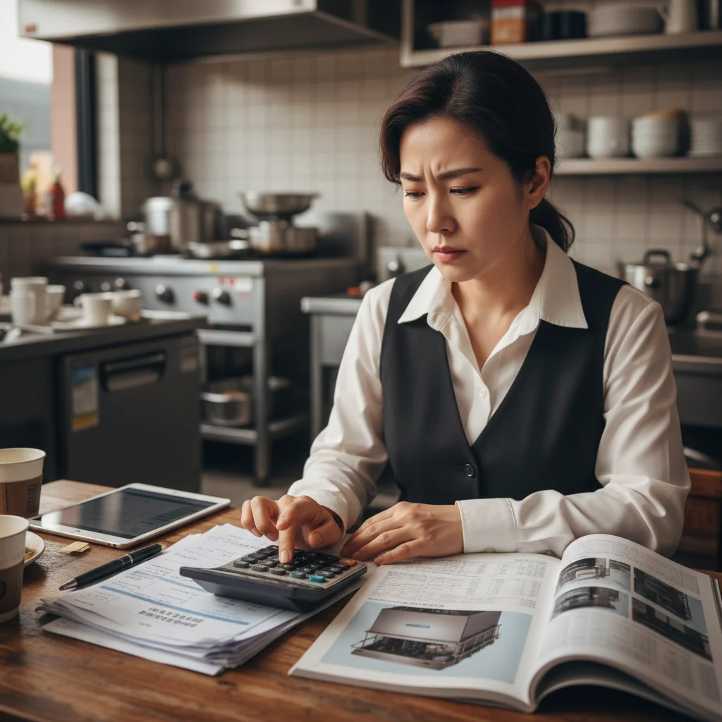 식기세척기영업용 - 렌탈 vs 구매 가격 비교