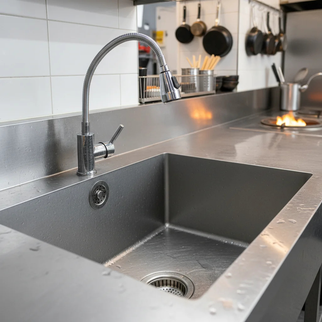 업소용싱크대주문제작 - SUS304 정품 재질 확인법