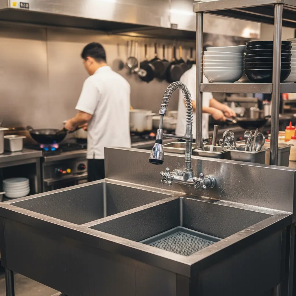 업소용씽크 - 201 vs 304 재질 구분법