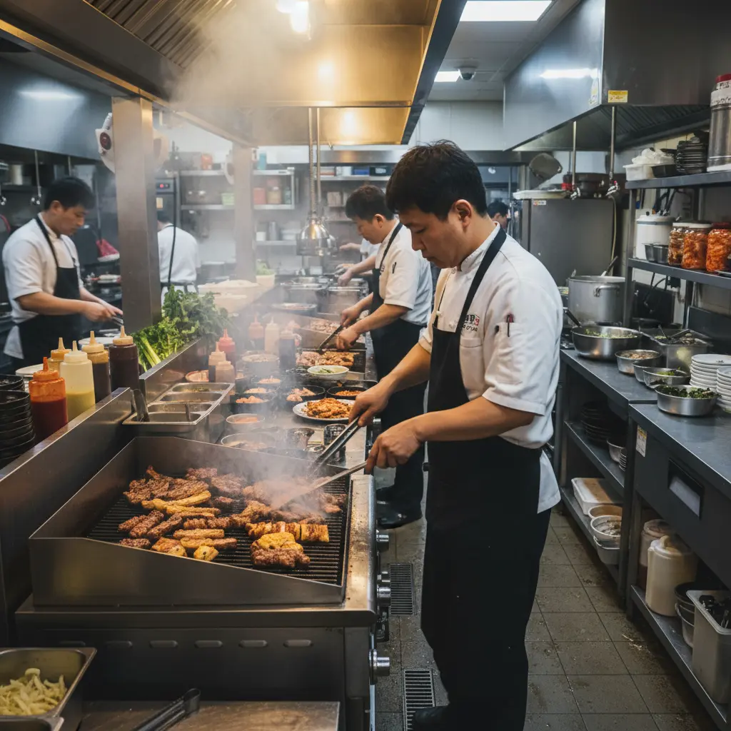 업소용전기그릴 - 전기그릴 실전 활용