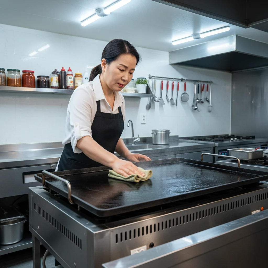 업소용전기그릴 - 간편한 세척