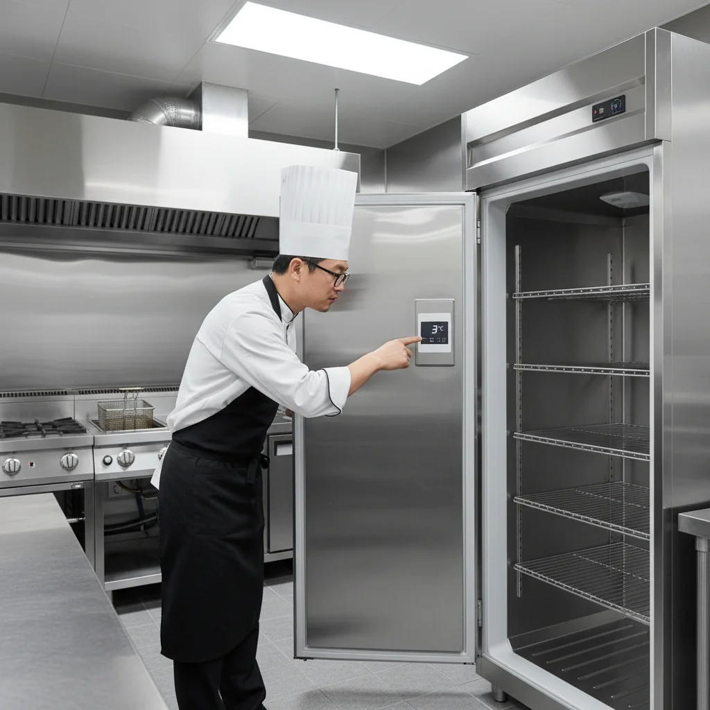 업소용주방견적 - 냉장고 용량 체크 필수