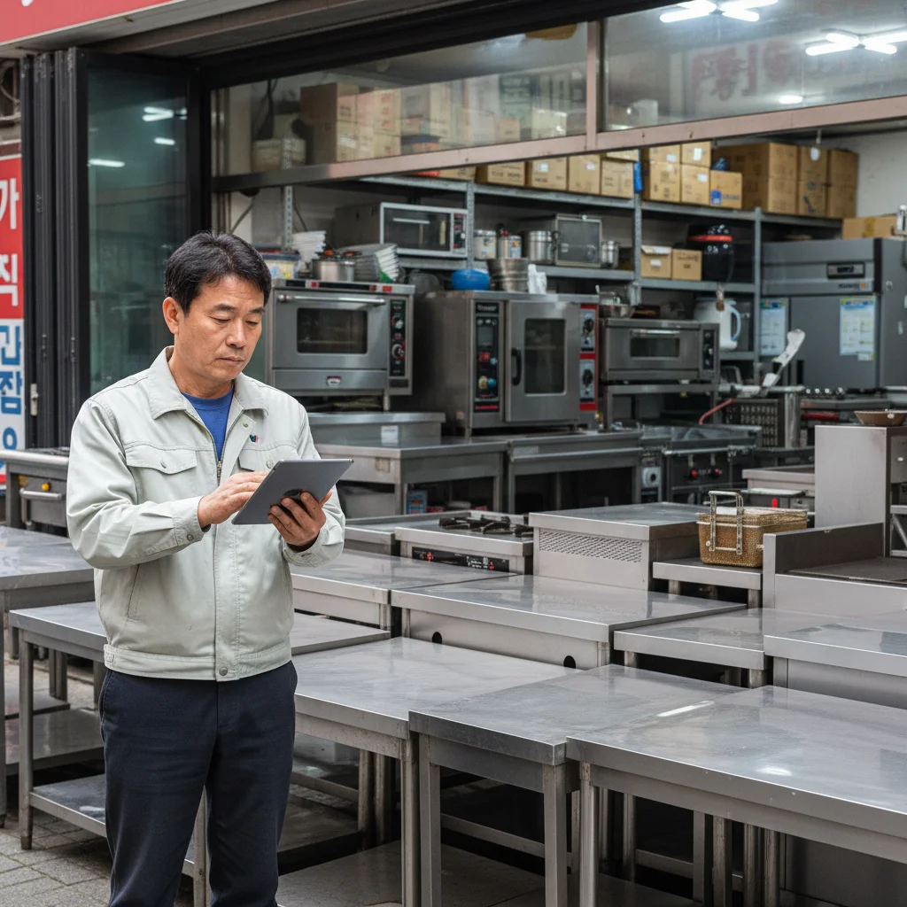 업소용주방견적 - 중고 vs 신품 비교