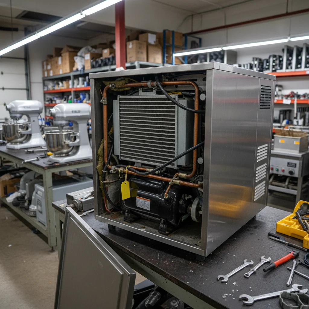 업소용중고제빙기 - 제빙기 내부 핵심 부품