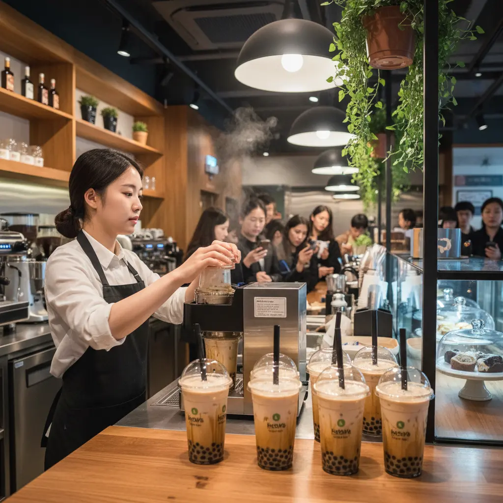 업소용포장기 - 자동 컵실링기