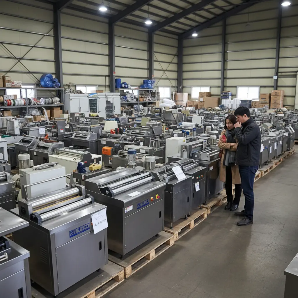 업소용포장기 - 중고 vs 신품 비교